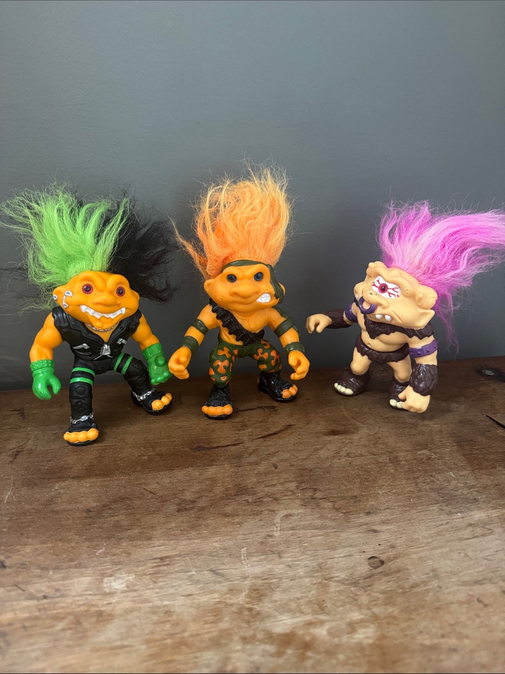 Hasbro 1992 Battle Troll Punk Action Figure